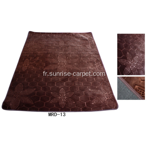 Raschel Tapis en relief